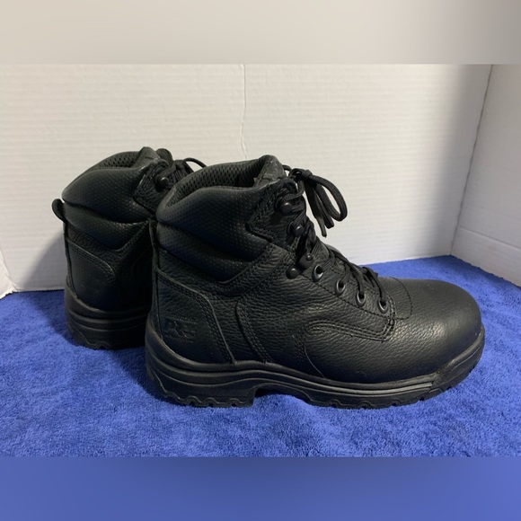 Timberland PRO 26064 TITAN Alloy Safety Toe Work Boots - Black - Size 7.5 M Mens - Picture 3 of 9